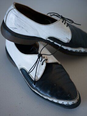 ORIGINAL VINTAGE L.A. Dr. Martens B&W Rockabilly